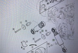 John Deere TA20416/TA20415/ siłownik hydrauliczny/ 8345R 8520 8420 8320 8225R 8235 R