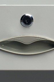 vidaXL Szafa biurowa z 4 drzwiami, stalowa, 90 x 40 x 180 cm, szara20153-2