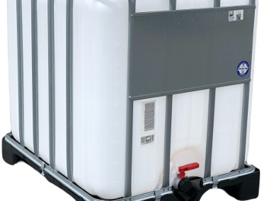 Zbiornik 1000 l IBC nowy z atestem spożywczym - mauzer fabrycznie nowy-1