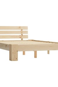 vidaXL Rama łóżka, lite drewno sosnowe, 120 x 200 cm 283162-2