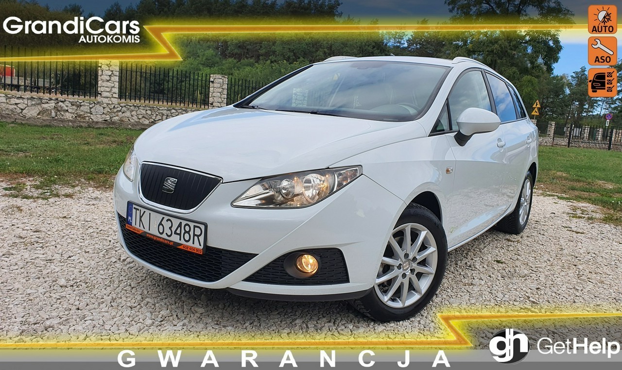 SEAT Ibiza V ST # 1.2 TDI 75KM # COPA # Climatronic # Tempomat # Biała Perła # IG