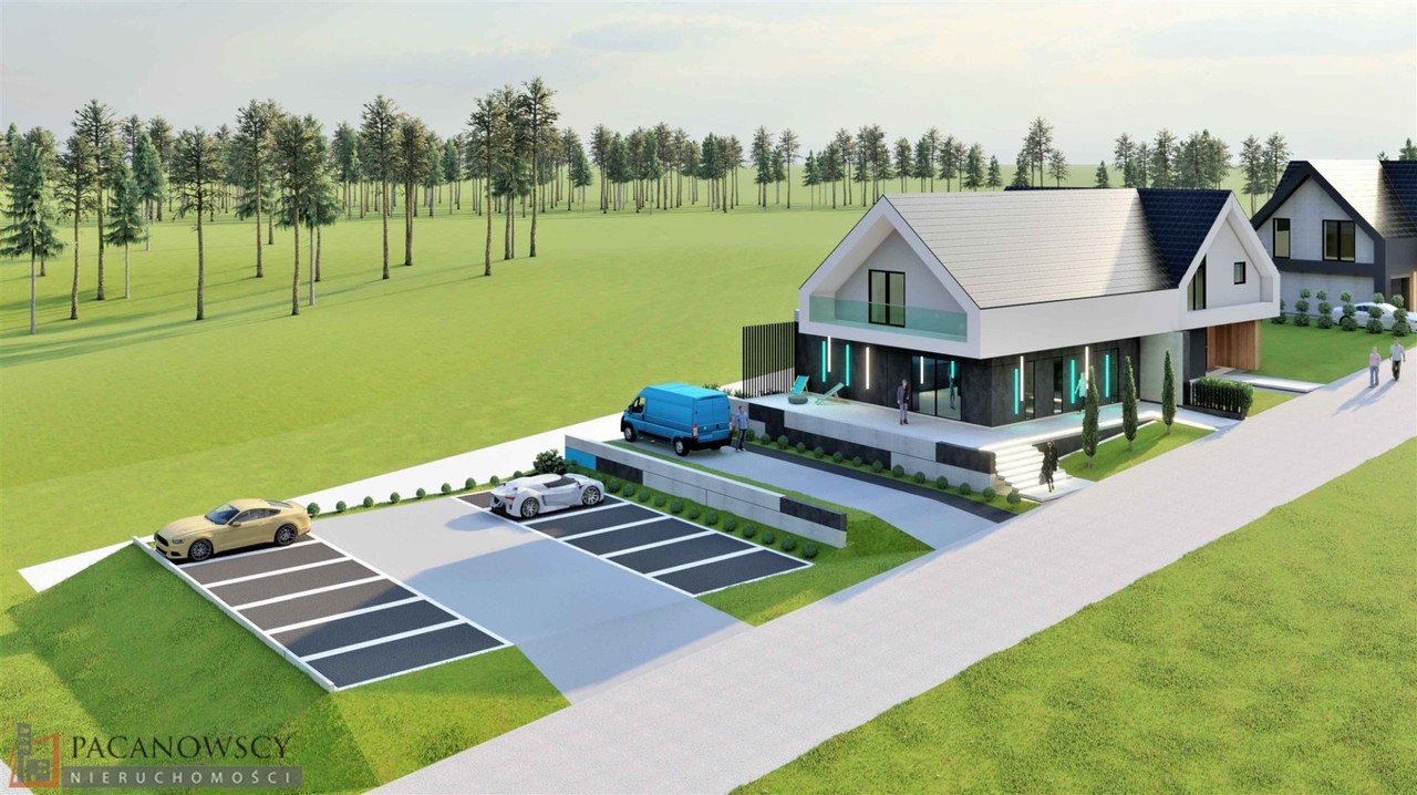 Działka na sprzedaż, 1123 m², Zielonki Bibice - Więcej