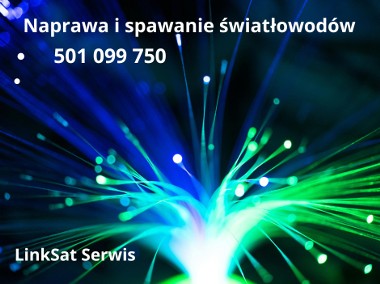 Spawanie światłowodu Wieliczka uszkodzenie serwis  lan wi-fi-1