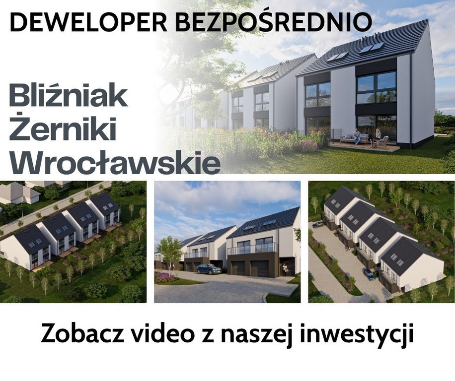 Dom na sprzedaż, 5 pokoi, 153 m², Żerniki Wrocławskie