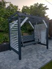 Pergola z huśtawką 