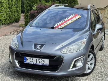 Peugeot 308 I SW, Przebieg 184tyś, 1.6HDI 2011r, Ledy, Navi, Klimatronik, Z Niemie