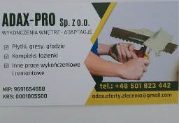 wykończenia łazienek  1 800,00 zł brutto  z materiałem Wrocław i okolice.