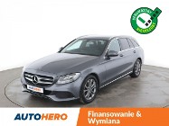 Mercedes-Benz Klasa C W205 navi półskóra el. fotele el. klapa kamera i czujniki parkowania