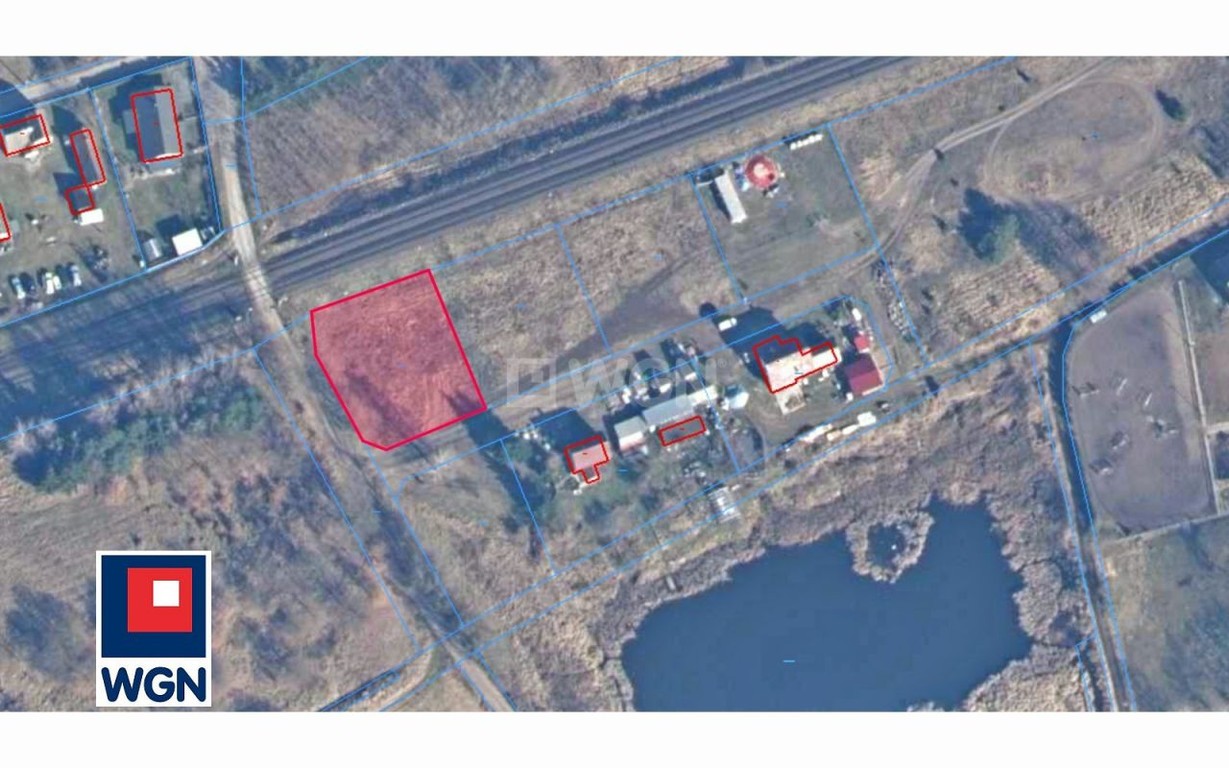 Działka na sprzedaż, 1112 m², Bogdaniec Jenin - Więcej