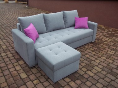 Sofa/kanapa+dostawiana pufa/narożnik/całość sprężyny bonell-1