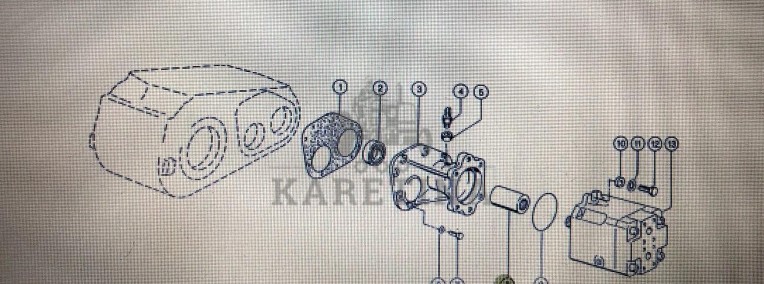 Tuleja Claas Mega 370-340 Nr 8 na rys katalogowym Nr katalogowy 000 637 821 1-1