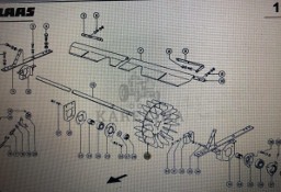 Rotor Claas Mega 370-340 Nr kat. 000 605 059 3 Nr kat. 000 605 059 3