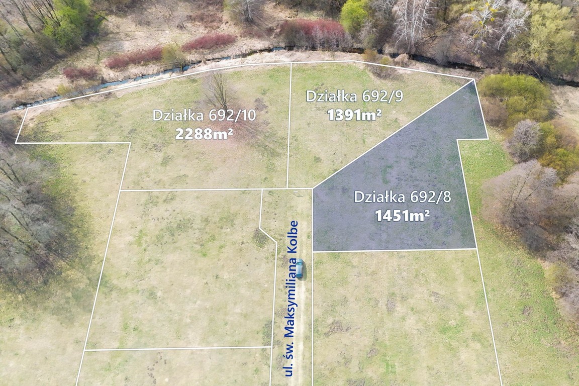 Działka budowlana 1451 m² z WZ, gm. Jaktorów - Widok 4