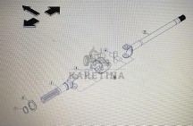 CLAAS 00 1158 087 0/00 1156 110 0/Claas-półoś/Claas Axion 870-810 stage 4