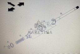 CLAAS 00 1158 087 0/00 1156 110 0/Claas-półoś/Claas Axion 870-810 stage 4