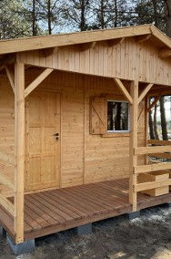 domek drewniany domki drewniane działkowy letniskowy dom z drewna domy WARBIT-2