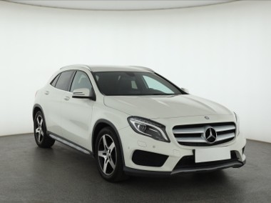 Mercedes-Benz Klasa GLA I , Salon Polska, Automat, Skóra, Navi, Klima, Tempomat,-1