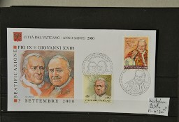 Watykan. Papieże Pio IX i Jan XXIII Koperta