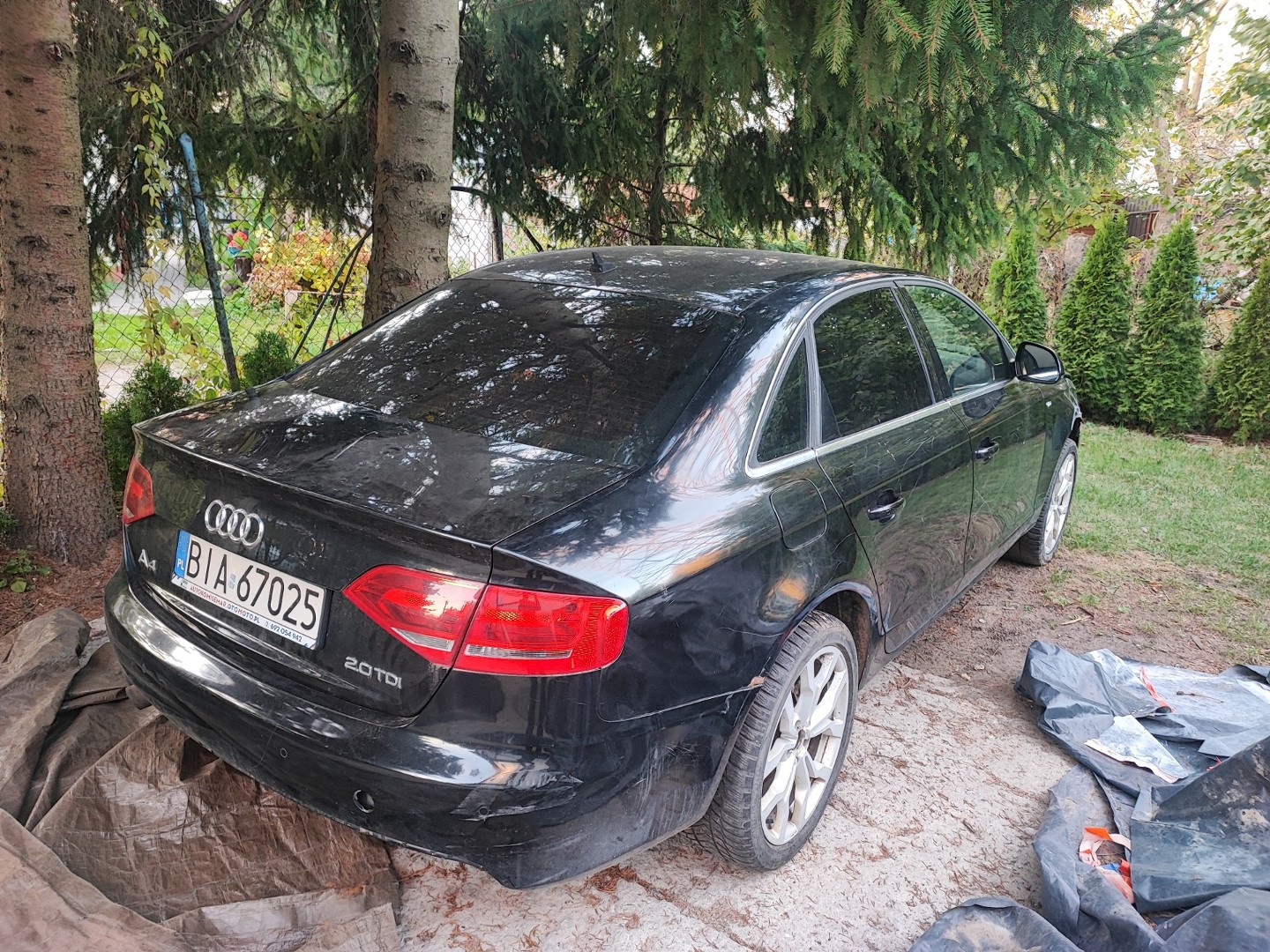 Audi A4 IV (B8) S-line po stłuczce