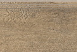Płytki podłogowe,stopnica na schody drewnopodobne 120x30 Sentimental brown