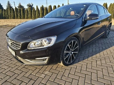 Volvo S60 II 2,0Turbo Benz. Skóry.Automat.Xenon.Szyberdach.SERWIS.-1