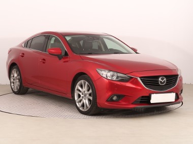 Mazda 6 III , Salon Polska, Automat, Skóra, Navi, Xenon, Bi-Xenon,-1