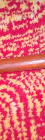 Laska drewniana ciupaga z uchwytem rzeźbiona stara PRL 87cm kolekcja-3