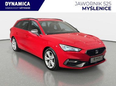 SEAT Leon III FR 1.5TSI 130KM M6 2021 r., salon PL, serwisowany w ASO, komplet opo-1