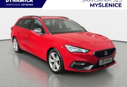 SEAT Leon III FR 1.5TSI 130KM M6 2021 r., salon PL, serwisowany w ASO, komplet opo