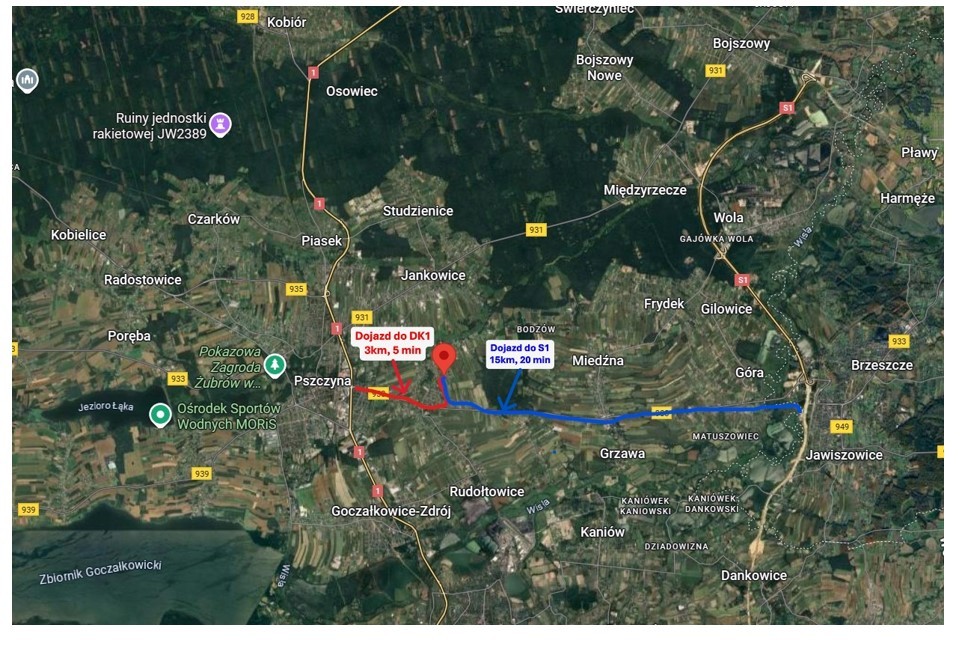 Sprzedam działki budowlane w Ćwiklicach (Pszczyna- Ćwiklice) - Więcej
