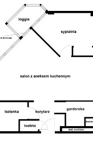 Mieszkanie 56m2 Warszawa Wierzbno Mokotów po remoncie-2