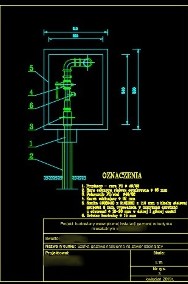 Projekty AutoCAD, rysunki techniczne 2D 3D, instalacje sanitarne, sieci-2