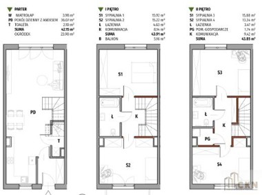 Mieszkanie - segment, Bronowice, 5 pokoi, ogródek-2