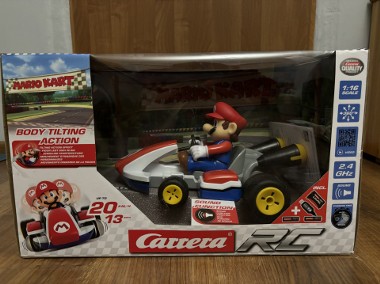 Wyścigówka Mario Kart z dźwiękiem zdalnie sterowana-1