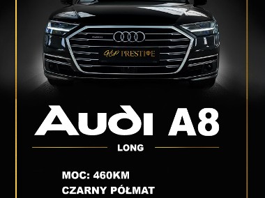 Wypożyczalnia samochodów wynajem auta Łódź Audi A8 Long 460 KM HYBRYDA -1