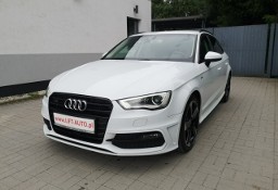 Audi A3 III (8V) 2.0TDI 150KM 2 x S-LINE Klimatronic Tempomat Nawi Led Serwis Automat