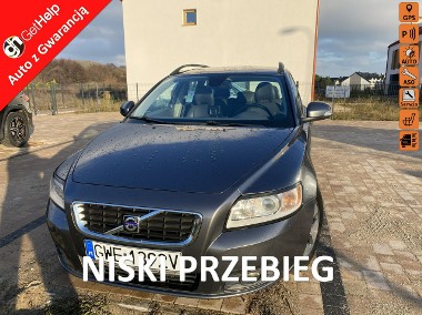 Volvo V50 II Wersja po liftingu, klimatyzacja, skóry, tempomat, hak, podg. fotele-1