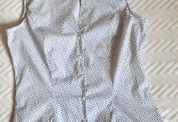 Taliowana bluzka bez rękawów  42  H&M