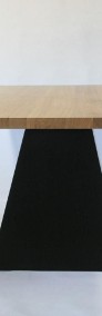 stół salonowy Victorio - dębowy, lite drewno szczotkowane-4