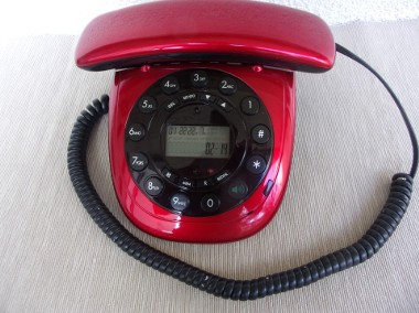 Telefon dla seniorów wzmocnienie dźwięku 80 dec. duże cyfry-1