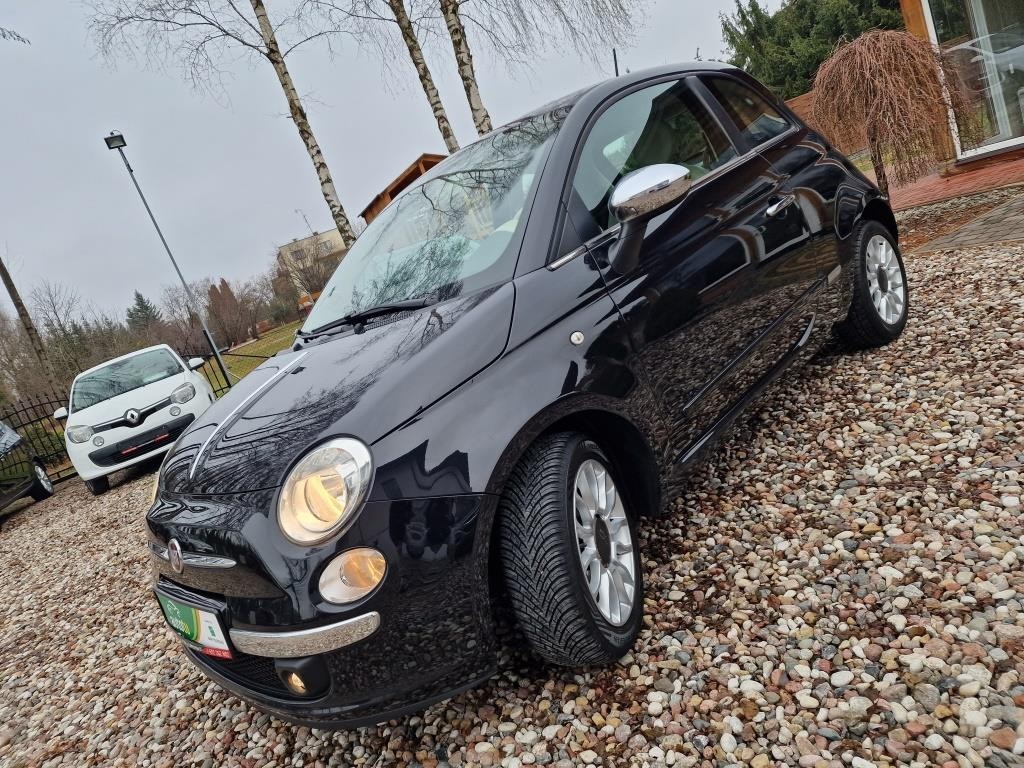 Fiat 500 1.2 Benzyna , Bogate Wyposażenie , Sprowadzony , Opłacony , Pełna Dok ,