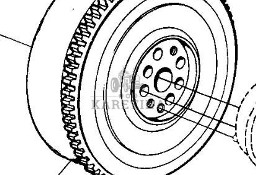John Deere 6068HLA73 6920 6920S Koło Zamachowe Koło Koronowe CZĘŚCI RE59881 R28811