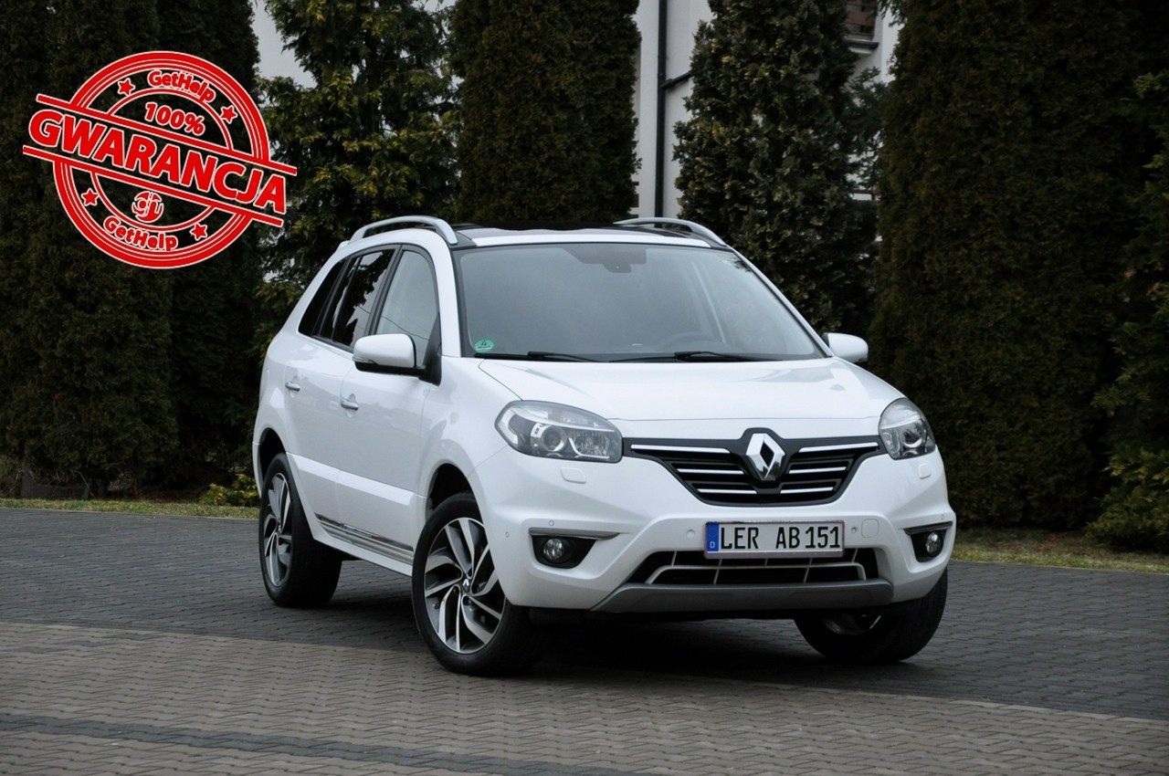 Renault Koleos 2.0dCi(150KM)*Lift*4x4*Xenon*Panorama*Navi*Kamera*Skóry*BLS*Bose*Alu