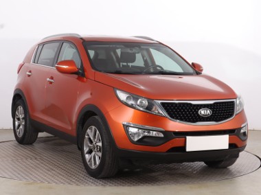 Kia Sportage III , Salon Polska, Navi, Klimatronic, Tempomat, Parktronic-1
