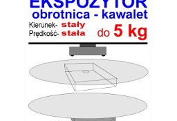 EKSPOZYTOR - OBROTNICA FOTO 3D - Kawalet do 5 kg- stała prędkość i kierunek
