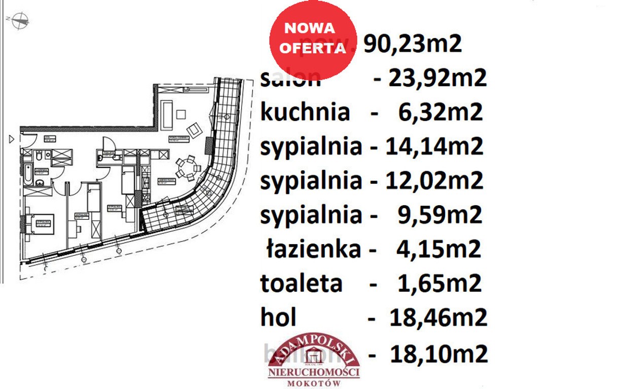 WOLA ODOLANY/ 90 M2 / 2022 ROK/ STAN DEWELOPERSKI