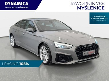 Audi A5 IV VAT 23% S-line 40TFSI mHEV 204KM S-tronic 2020 r., salon PL, I wł. V-1