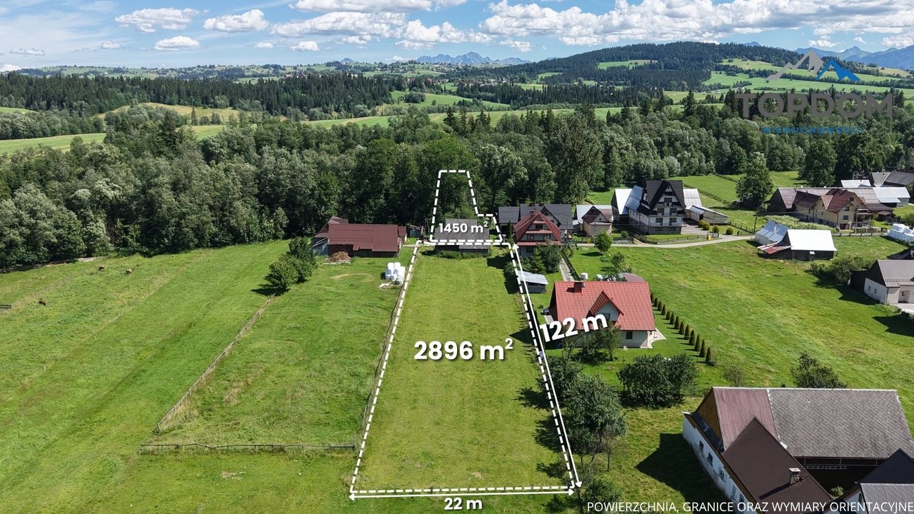 Grunty budowlano rolne w Starym Bystrym - Widok 2