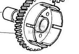 Massey Ferguson 3690 Kosz Napędu Zębnik Koło Zębate 47 zębów CZĘŚCI 3615664M91