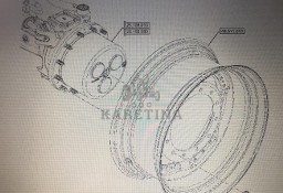 CASE OPTUM 270 OŚ PRZEDNIA-ZWOLNICA/CASE MAGNUM 225-380 OPTUM 270 300